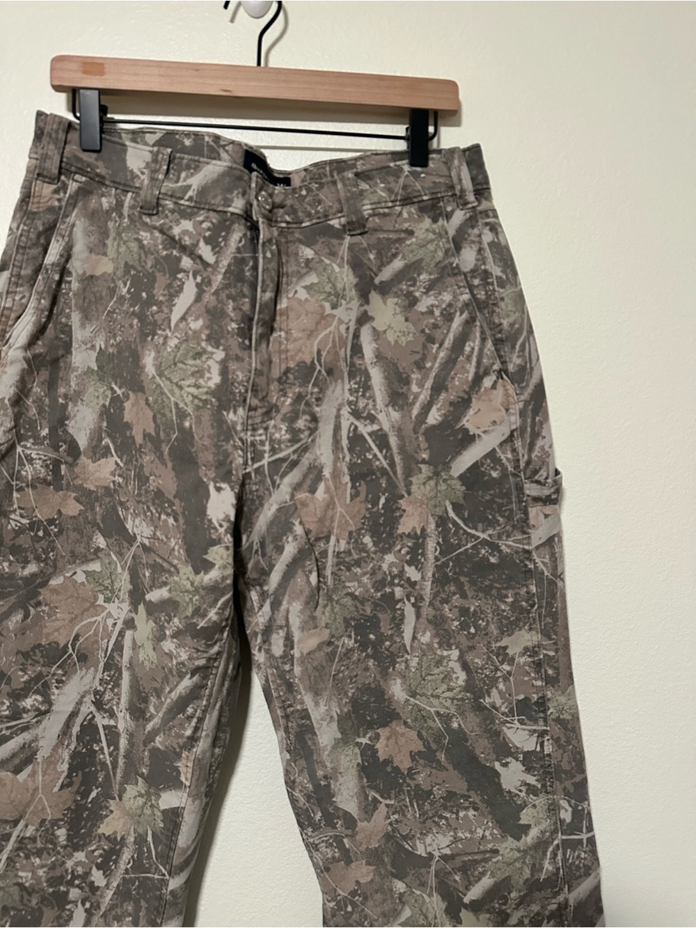 Abercrombie & fitch baggy Camo Utility Pants - Brown/Green - Picture 2 of 4